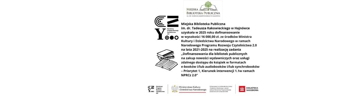 Narodowy Program Rozwoju Czytelnictwa 2.0 na lata 2021-2025